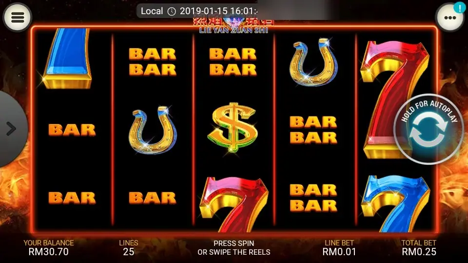 Lie Yan Zuan Shi di LPE88 dengan tapal kuda, simbol BAR BAR dan tanda dolar di gulungan 3